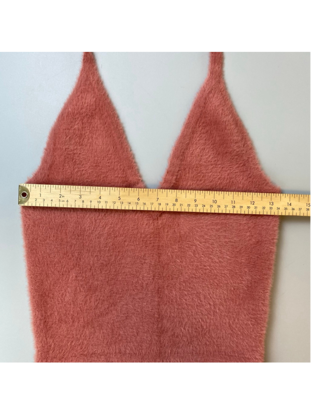 Gymshark Whitney Simmons Pink Fizzy Halter Crop Top Medium Coquette Soft Girl - Picture 8 of 12